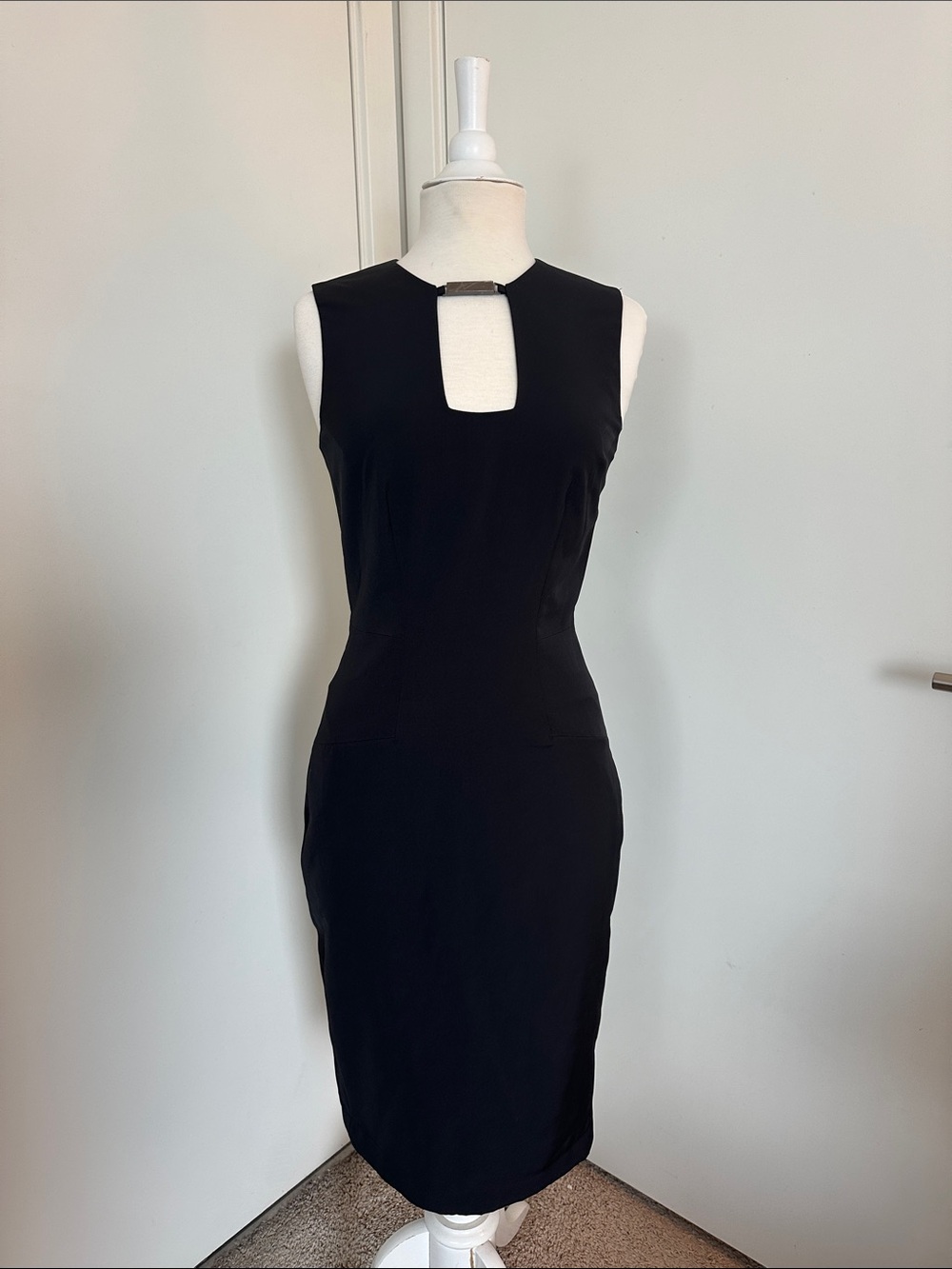 Saks Fifth Avenue Simple Black Dress